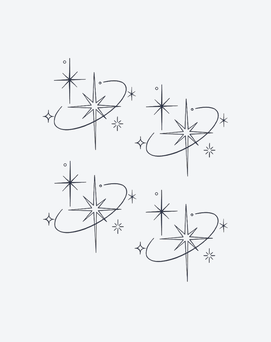 Sternenlicht leuchtet hell