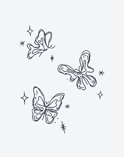 Abstract Butterflies