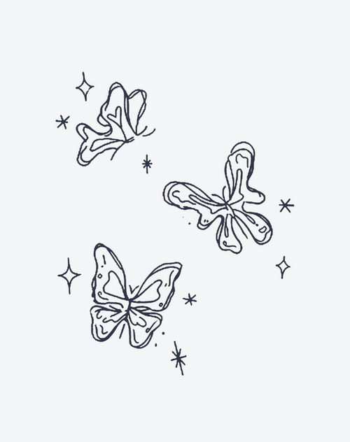 Abstract Butterflies