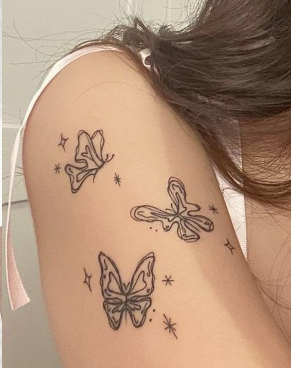 Abstract Butterflies