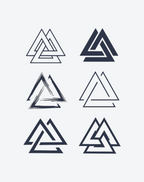 Das Wei Jing Dreiecksymbol