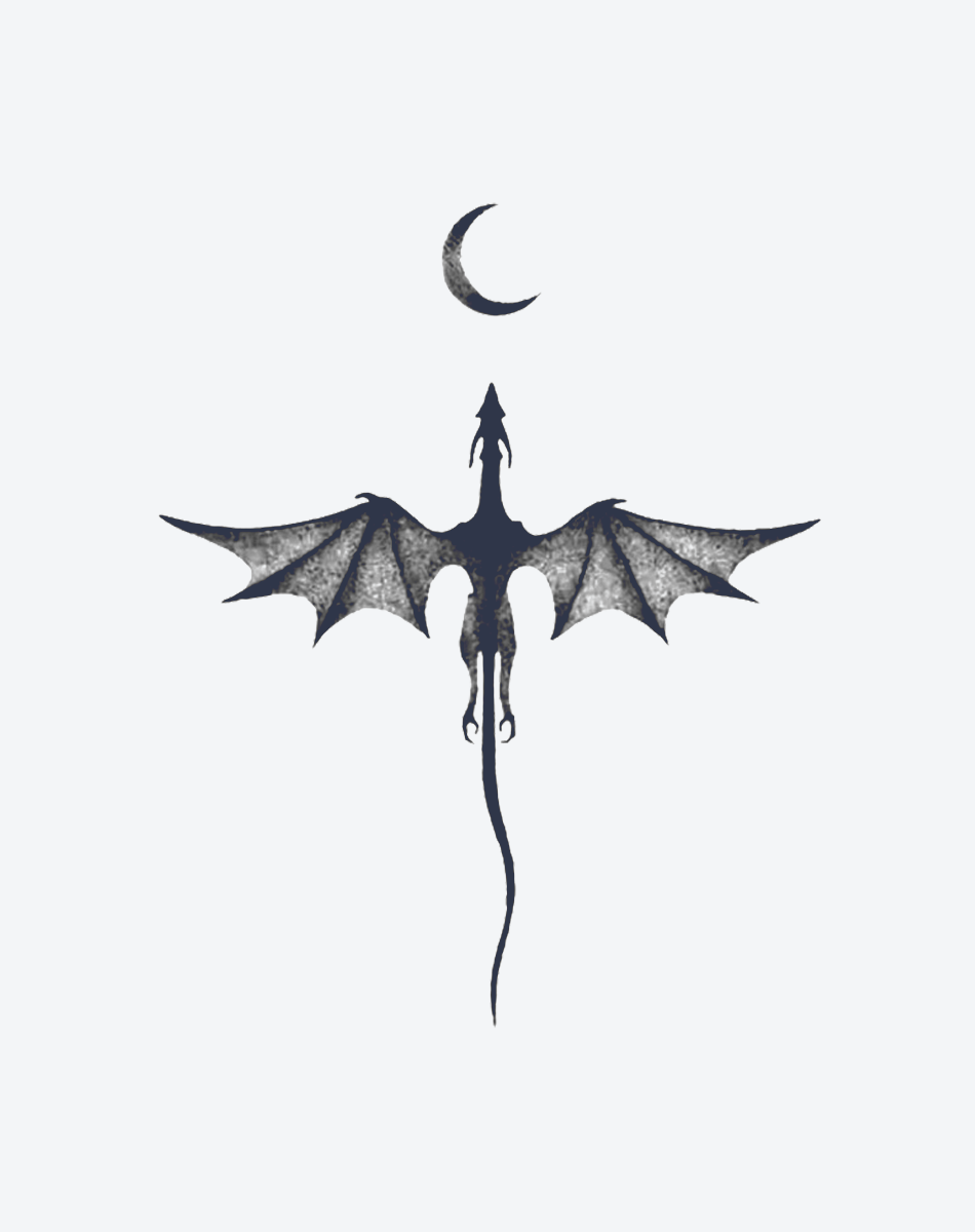 Flying Dragon Chasing the Moon