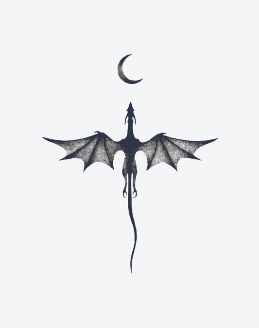 Flying Dragon Chasing the Moon