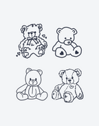 Süßer kleiner Bär