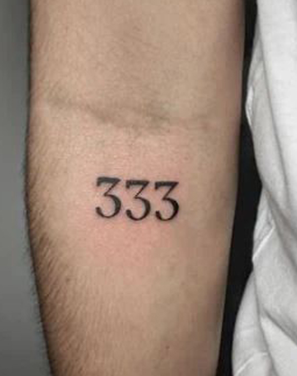 The number 3