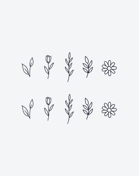 Flowers and Leaves