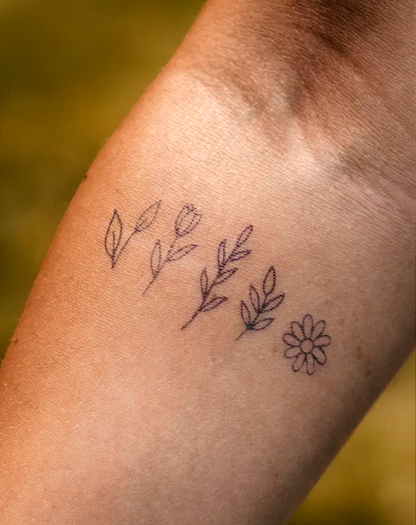 Flowers and Leaves