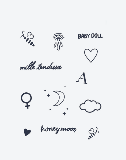 Finger tattoos-Sweet Somethings