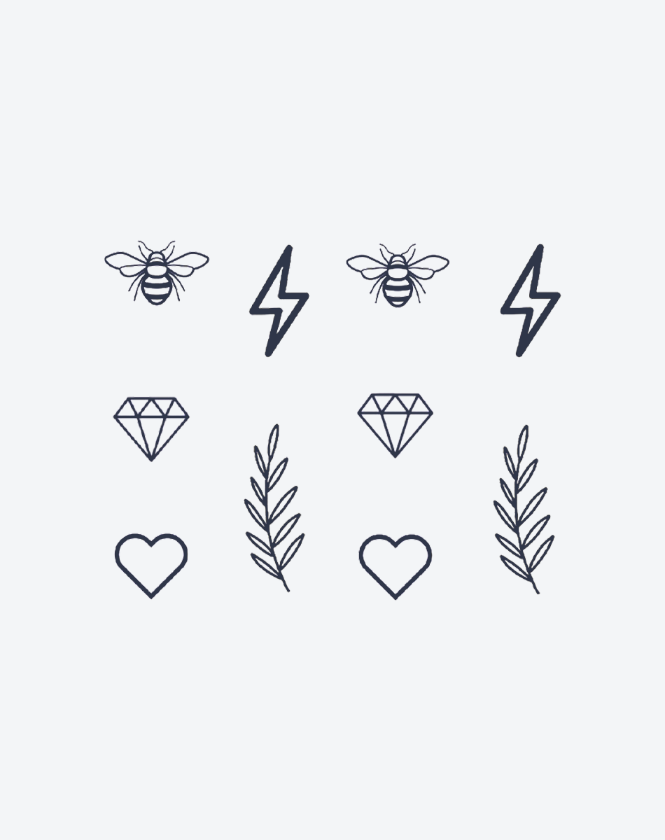 Finger tattoos-Simple Symbols