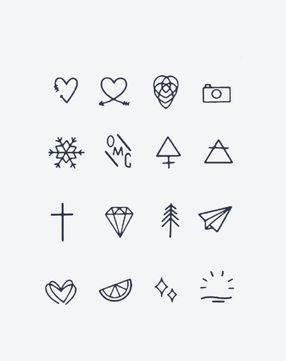 Finger tattoos-Everyday Emblems