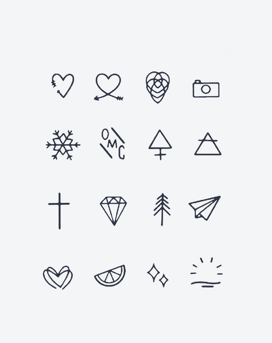 Finger tattoos-Everyday Emblems
