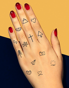 Finger tattoos-Everyday Emblems
