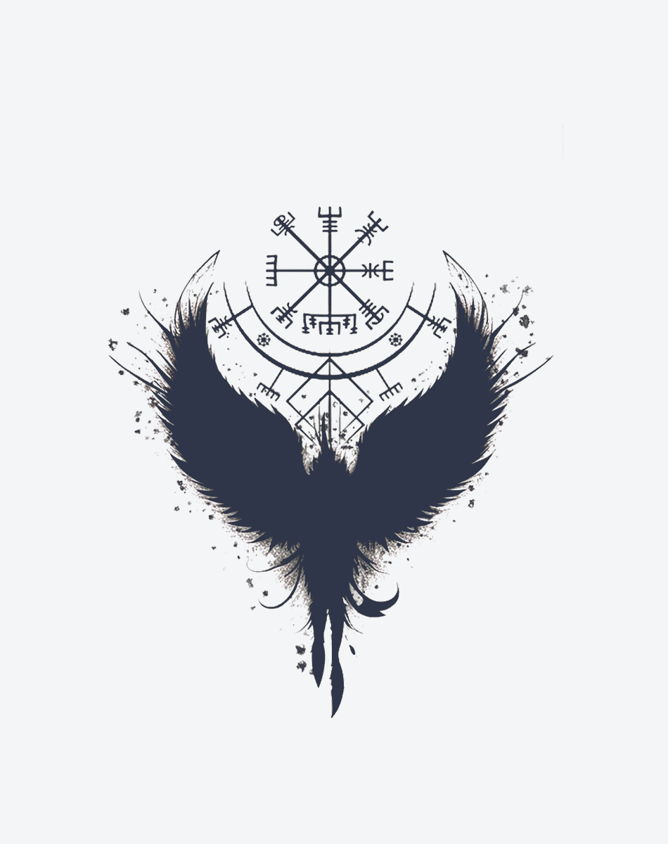 Rune Temporary Tattoo - Viking Flight Symbol – INKARTLINK