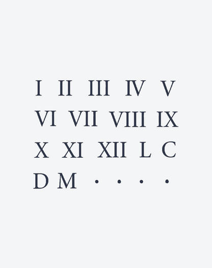ローマ数字