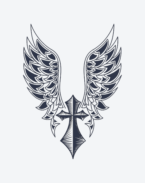 Wings and Cross