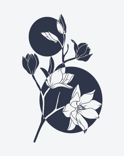 Geometric Magnolia