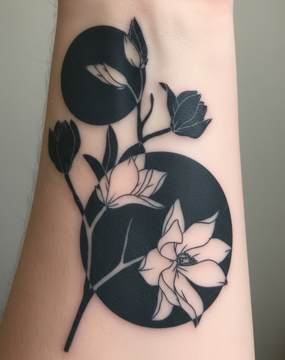 Geometric Magnolia
