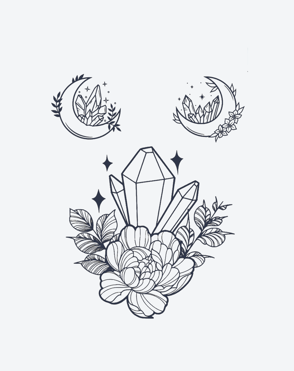 Flowers and Crystals