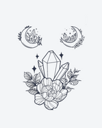 Flowers and Crystals