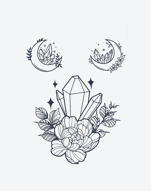 Flowers and Crystals