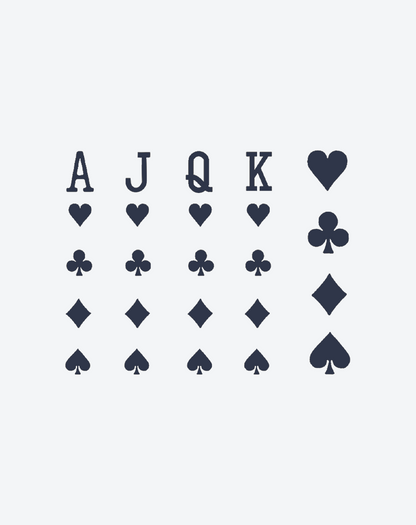 Playing cards