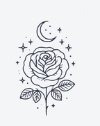 Nighttime roses