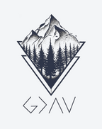 Silent mountain forest