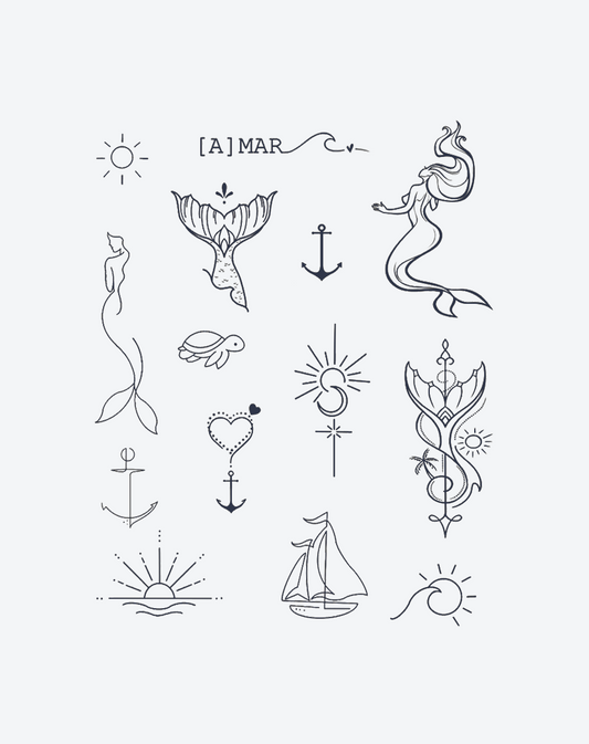 Hand-drawn patterns