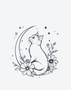 Moon and Cat