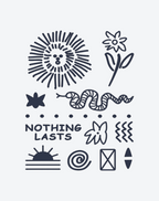 Finger tattoos-Bohemian Symbols