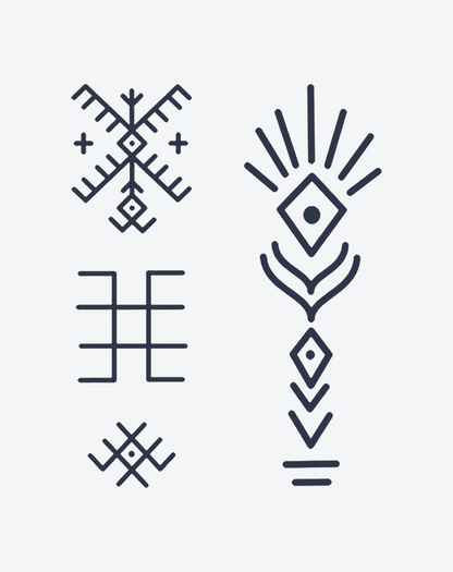 Geometric runes