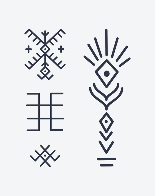 Geometric runes