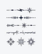 Finger tattoos-Memento Lines