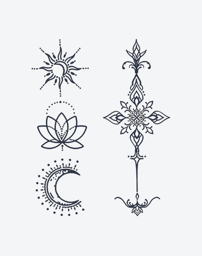 Hand-drawn patterns