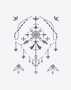 Finger tattoos-Mandala Adornment