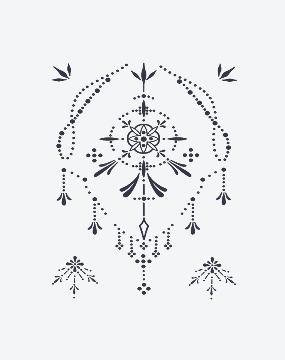 Finger tattoos-Mandala Adornment