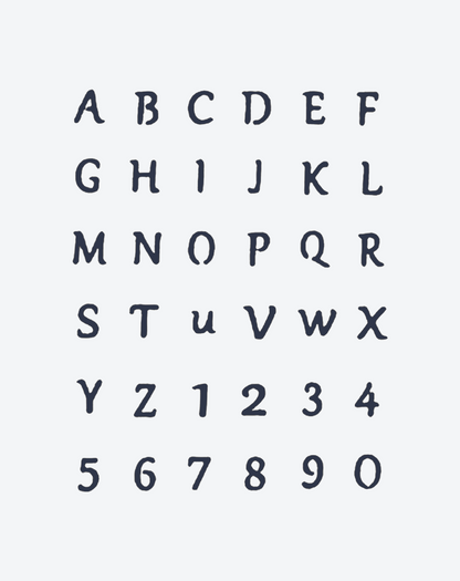 Alphabetic Numerals
