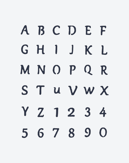 Alphabetic Numerals