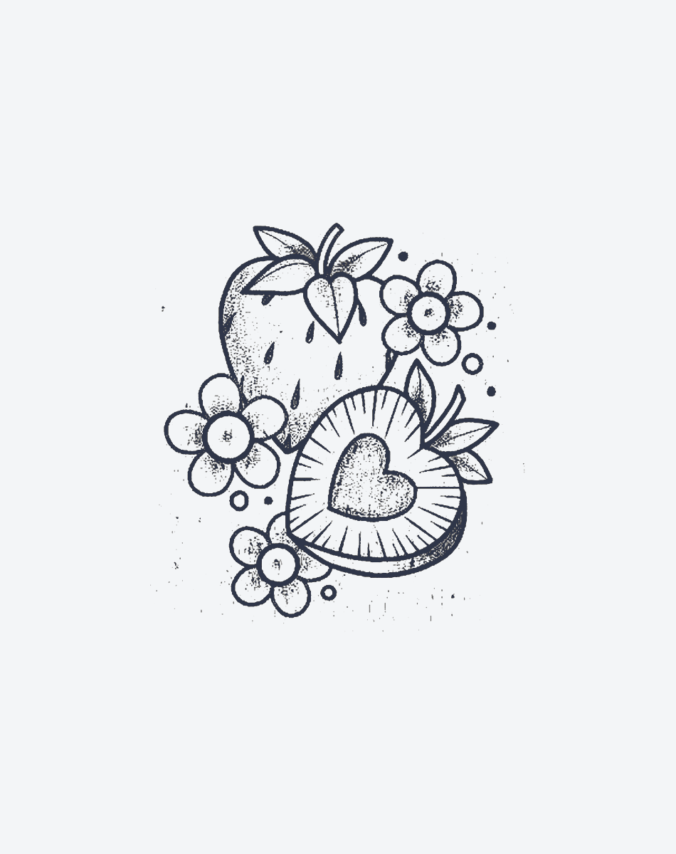 Sweet Strawberry Bloom