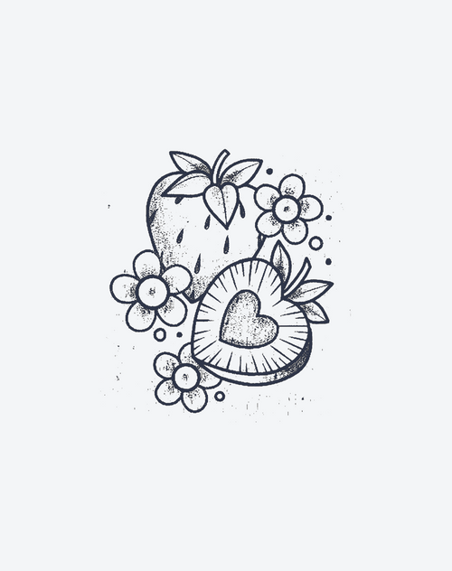 Sweet Strawberry Bloom