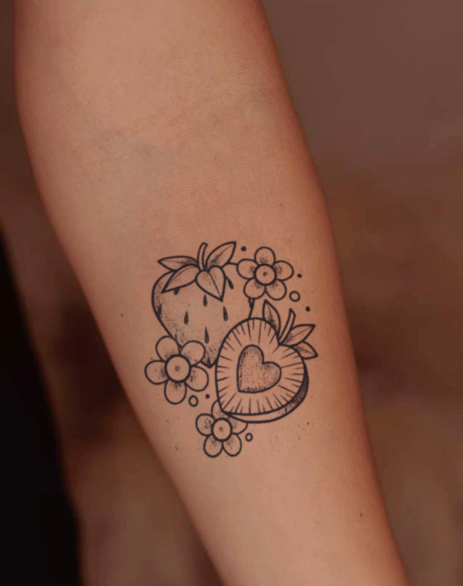 Sweet Strawberry Bloom