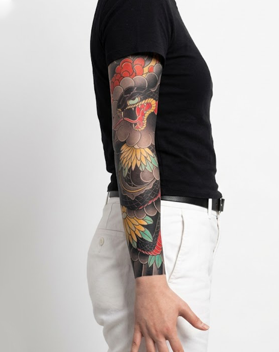 Japanese Traditional Snake