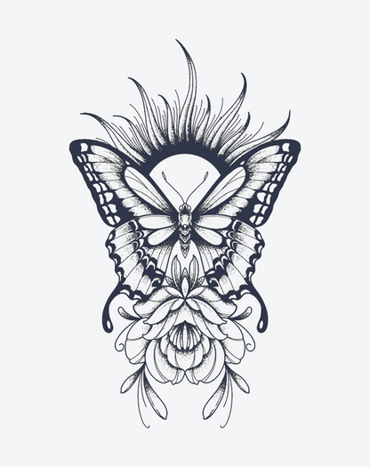 Butterfly Sun Flower