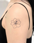 Island Blossom Decals