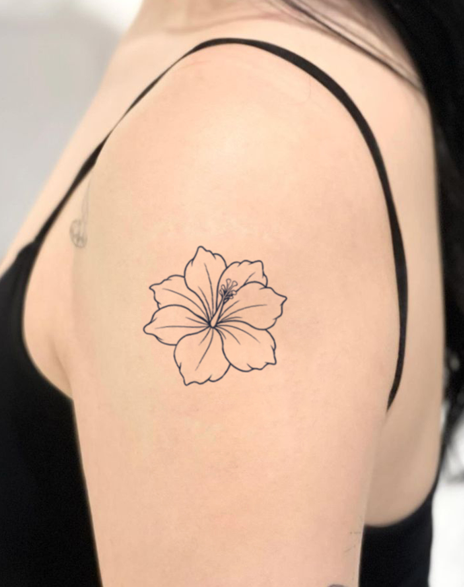 Island Blossom Decals