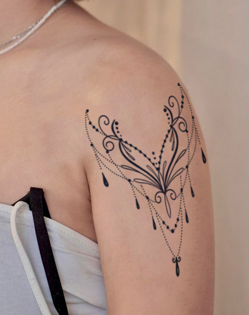 Rococo Ornament Decal