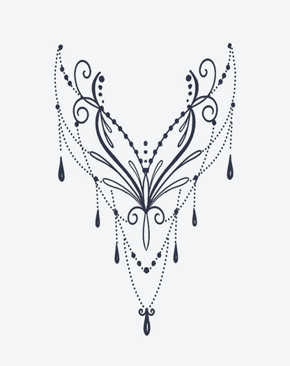 Rococo Ornament Decal