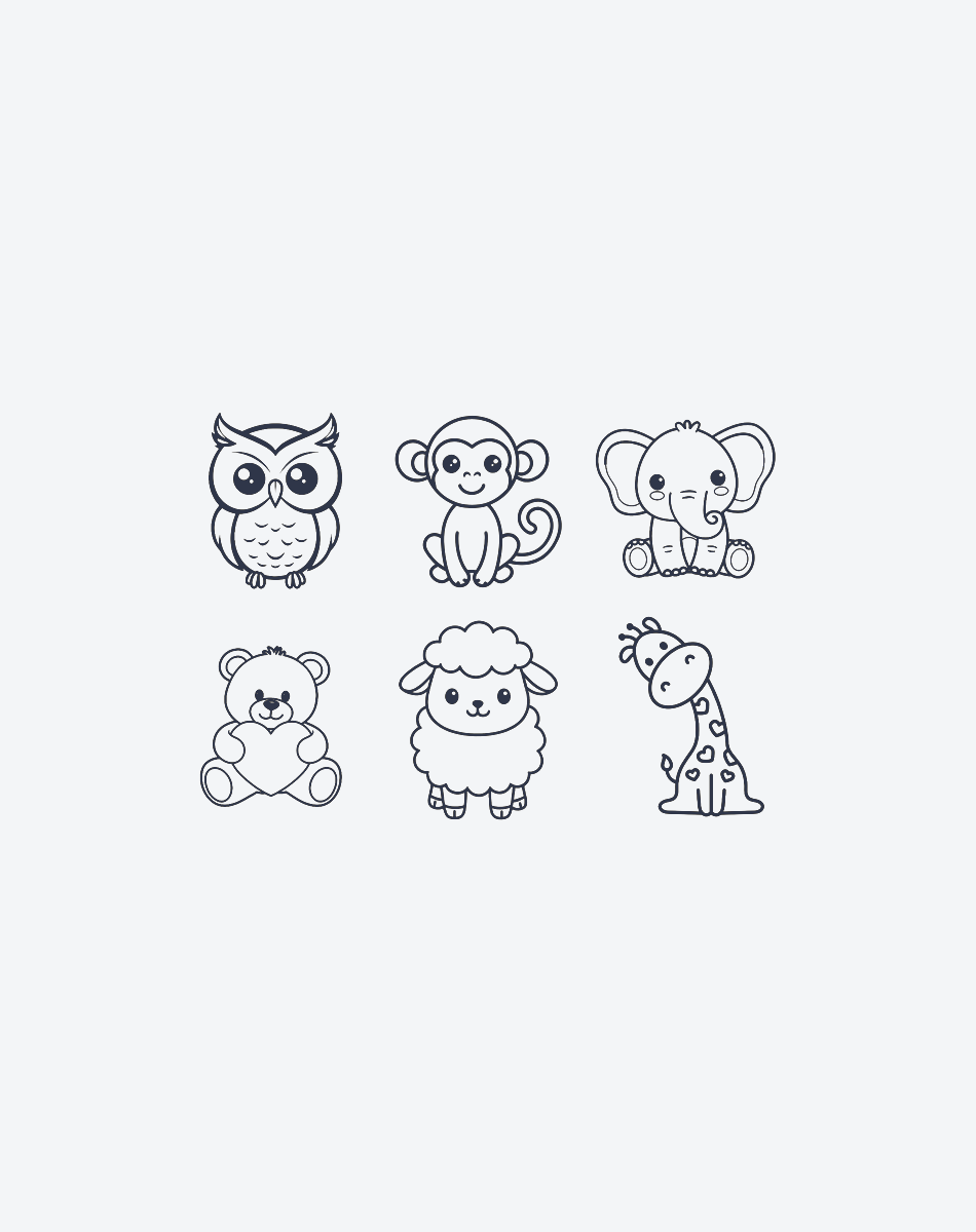 Cute Animal Buddies