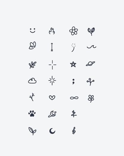 Quiet Symbols