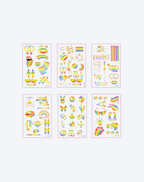 Rainbow Unity Temporary Tattoos – Pride Style